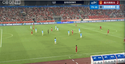 本科维奇红牌成转折点 重庆铜梁龙双响擒深圳新