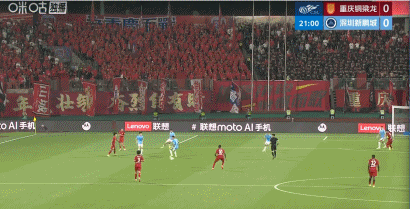 本科维奇红牌成转折点 重庆铜梁龙双响擒深圳新