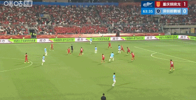 本科维奇红牌成转折点 重庆铜梁龙双响擒深圳新